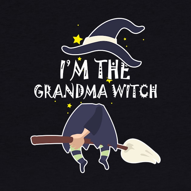 Im the Grandma Witch Shirt Halloween Matching Group Costume by foxmqpo